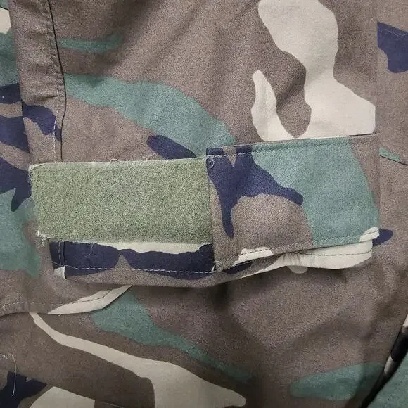 Parka Cold Weather M81 Camouflage Large Long USGI Military Rain Coat Jacket Army - Picture 3 of 16